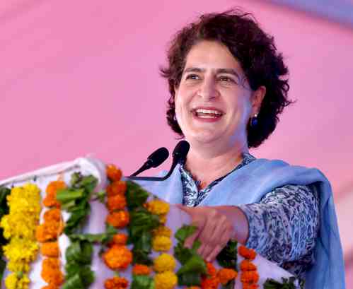 BJP’s policies only aimed at promoting rich, says Priyanka Gandhi