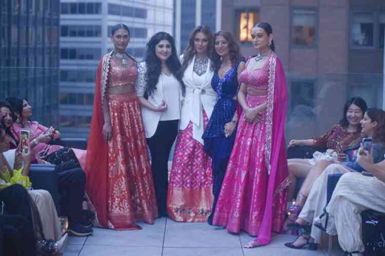 Archana Kochhar showcases ‘Anant’ Collection at New York Fashion Week, gains support from Government of Maharashtra