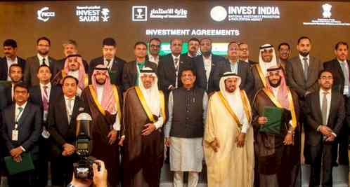 50 MoUs signed at India-Saudi Arabia Investment Forum