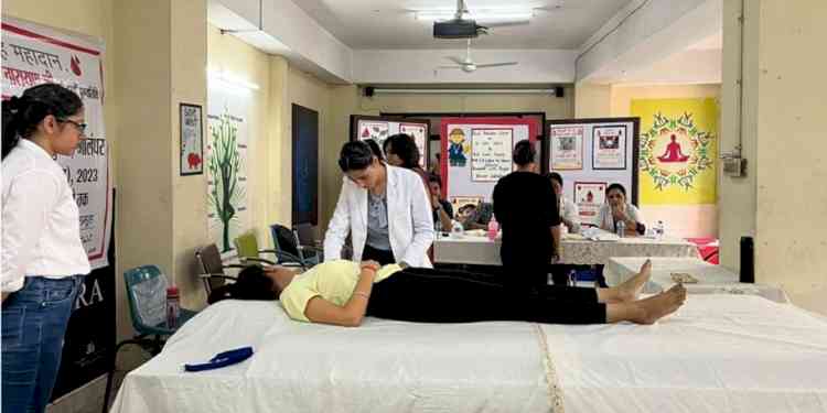 Red Cross Society of PCM SD College for Women holds Blood Donation Camp