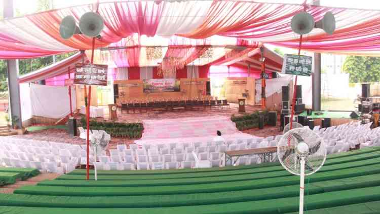 STAGE SET AT PAU, PUNJAB CHIEF MINISTER AND AGRI-MINISTER TO ATTEND KISAN MELA