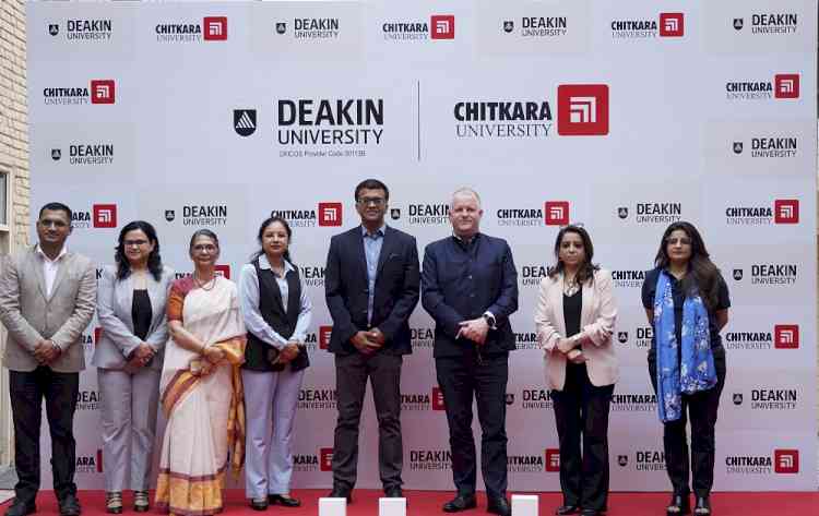 Deakin University Vice-Chancellor's Visit Amplifies Global Academic Collaboration at Chitkara University