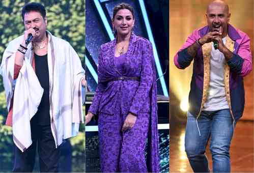 Vishal Dadlani, Kumar Sanu compete for Sonali Bendre's affection on 'IBD 3'