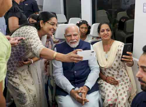 PM Modi celebrates 73rd birthday in Delhi Metro