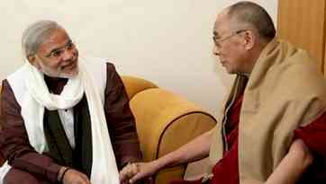 Dalai Lama wished PM Modi on his birthday