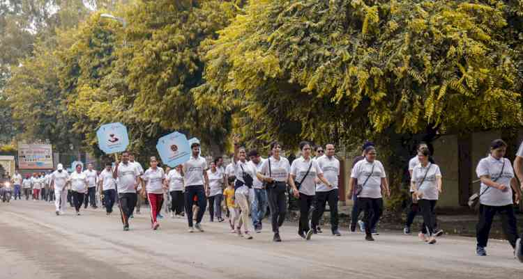 People across age groups gather in full force for CK Birla Hospital walkathon, embracing the path to health and wellness