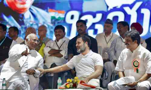 Rajasthan: Kharge, Rahul to lay foundation stone of new Congress headquarters on Sep 23