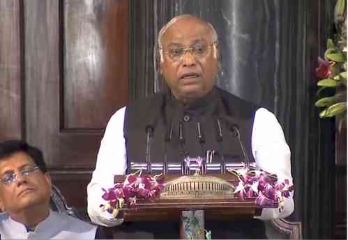 Kharge urges to adhere, preserve Constitutional values