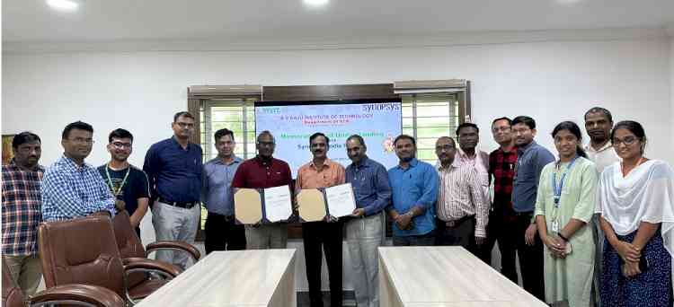BVRIT Narsapur signs MoU with Synopsys India Pvt. Ltd. for Semiconductor Collaborative Training and Research