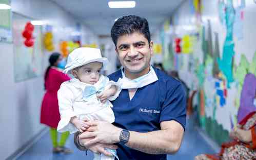 Pakistani baby girl with rare osteopetrosis finds cure at Bengaluru hospital