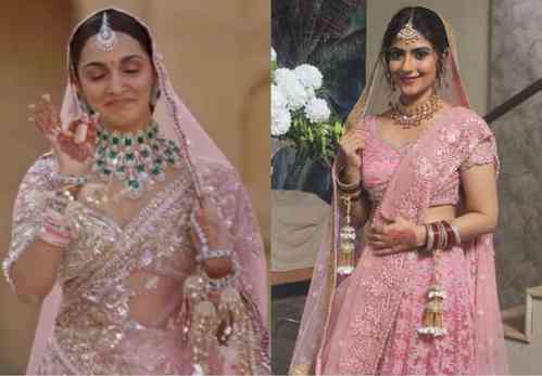 Aditi Dev Sharma's bridal look in 'Katha Ankahee' draws inspiration from Kiara Advani