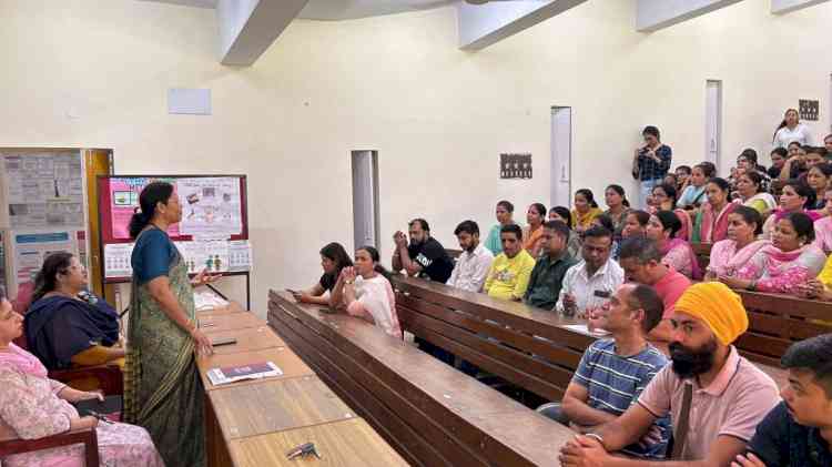 Master trainers training program organised at Home Science College