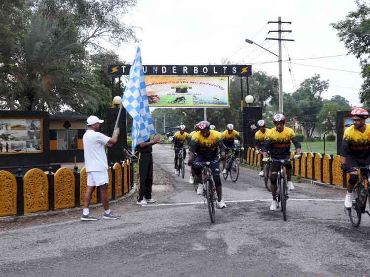 The Thunderbolt Cycling Expedition’ flagged off 