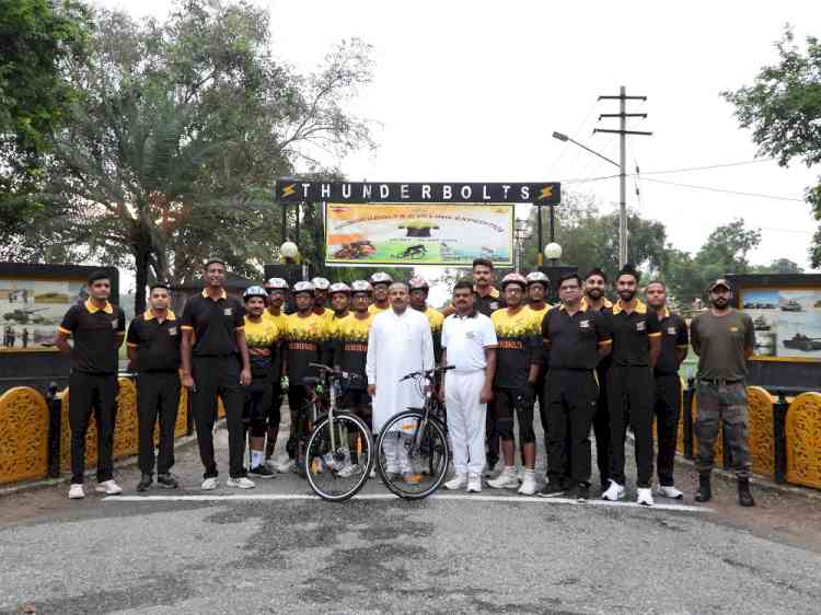 Indian Army Cycle Expedition culminated at Khasa