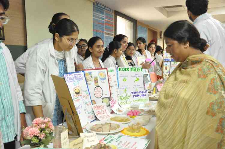 DMC&H exhibits millet-based recipes to celebrate International Year of Millets 2023