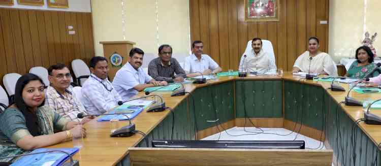 गुजवि की एनएसएस एडवाइजरी कमेटी की बैठक आयोजित