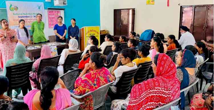 PAU organises a series of nutritional awareness camps in villages