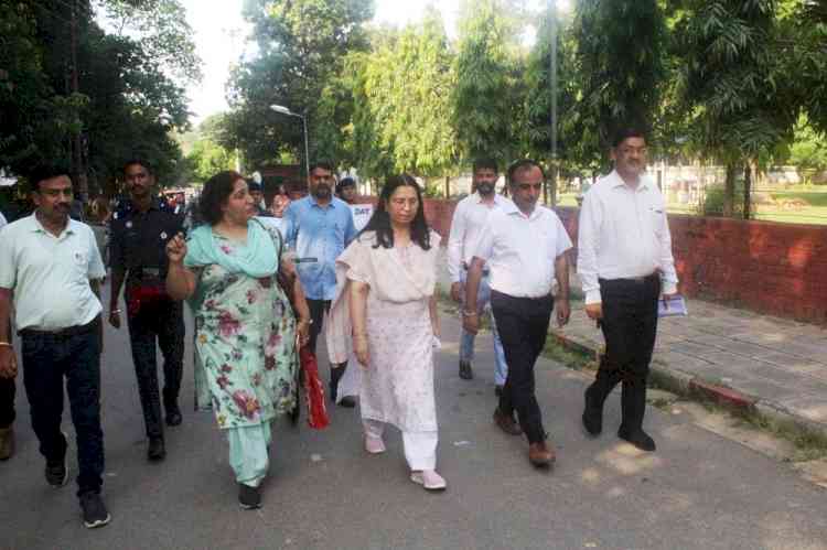 Car Free Day observed at PU