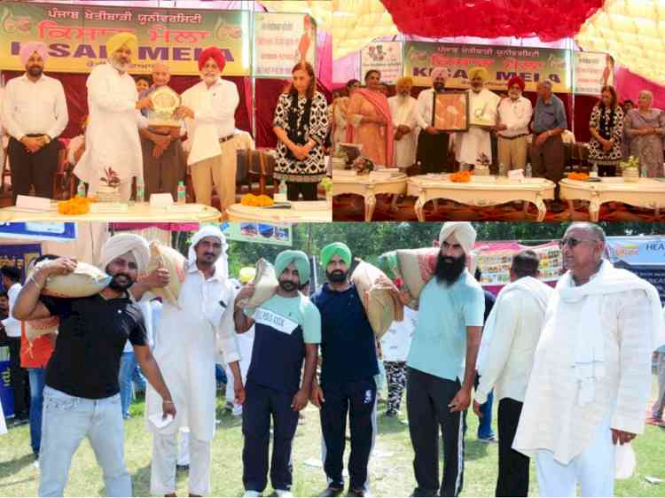 Kisan Mela at KVK Rauni underscores agro-technologies multitudes throng to walk-in-step with PAU