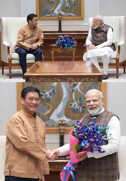 Arunachal CM meets PM Modi; lauds passage of Women's Reservation Bill