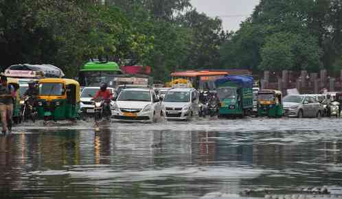 Delhi downpour causes school wall collapse, damages 11 vehicles