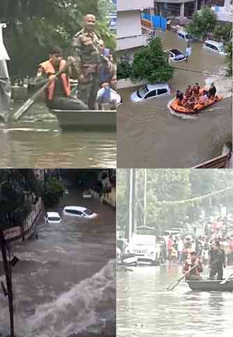 3 killed, 400 shifted as Nagpur resembles 'lake city' after downpour