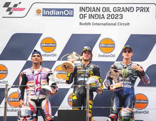 MotoGP: Want to give my heart to the fans, says Bezzecchi after clinching inaugural Grand Prix of India