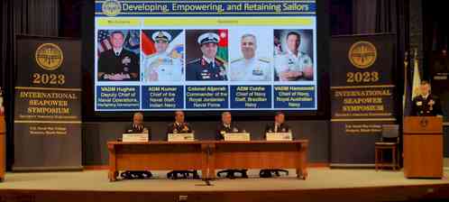 Indian Navy chief participates in Seapower Symposium in US