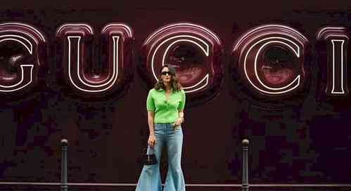 Alia Bhatt at Gucci's Spring Summer 2024 show in Milan