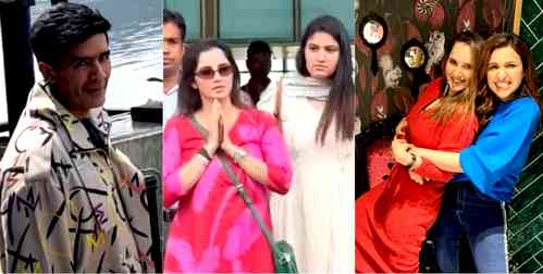 Ragneeti: Manish Malhotra, BFF Sania Mirza reach Udaipur for Parineeti, Raghav's wedding