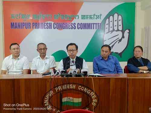 PM visits abroad, avoids Manipur: Congress