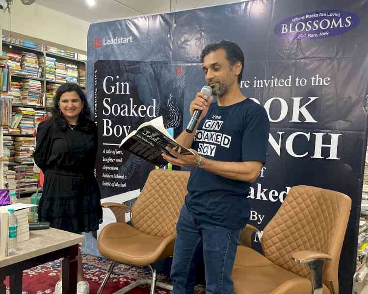 GIN SOAKED BOY – A POIGNANT AND RELEVANT BOOK ON MENTAL HEALTH BY SANDEEP MATHEW AND PUBLISHED BY LEADSTART