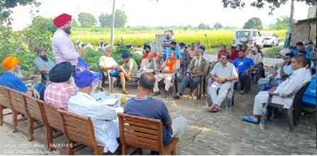 KVK HOSHIARPUR CONDUCTS NUTRITION GARDENING AWARENESS CAMPAIGN FOR FARMERS