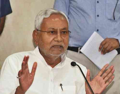 Nitish angered by English display board at school library