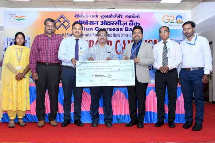 Indian Overseas Bank Supports Self-Help Groups with Special Camp