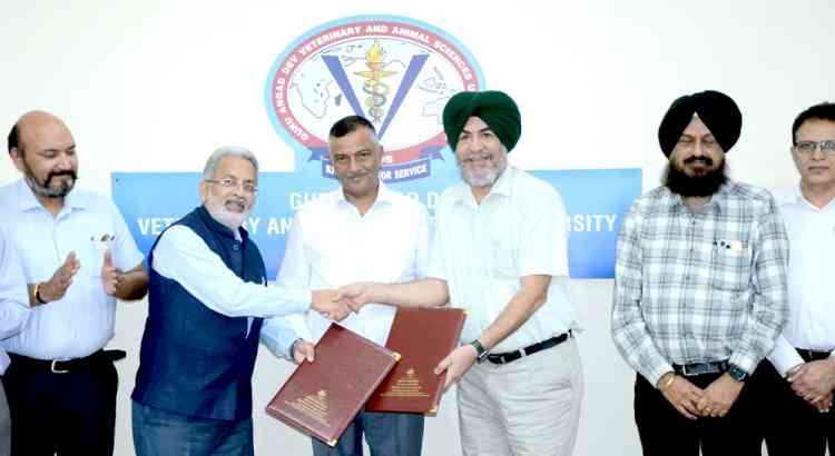 Vet Varsity signs an MoU with Agrinnovate India Limited