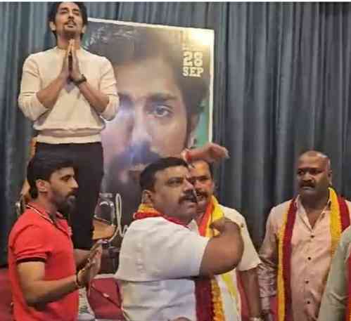 Kannada activists force south Indian actor Siddharth to end conference to promote Tamil movie in B’luru