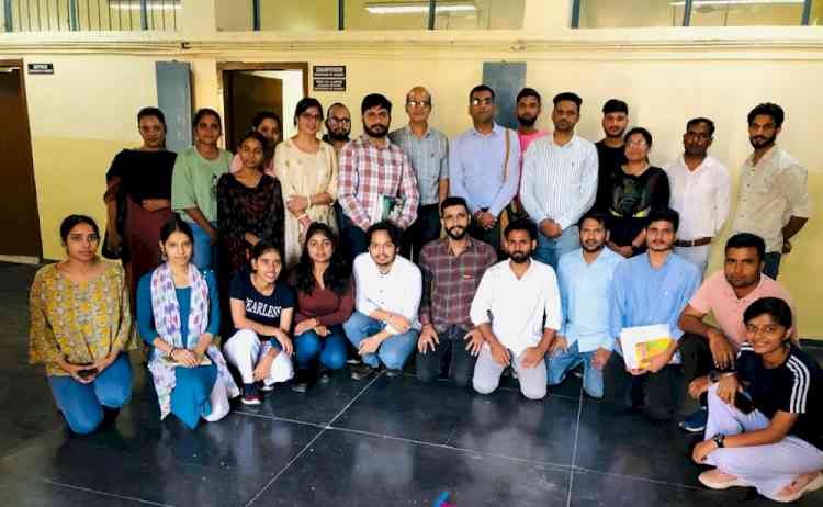PU’s Sanskrit department holds two special lectures