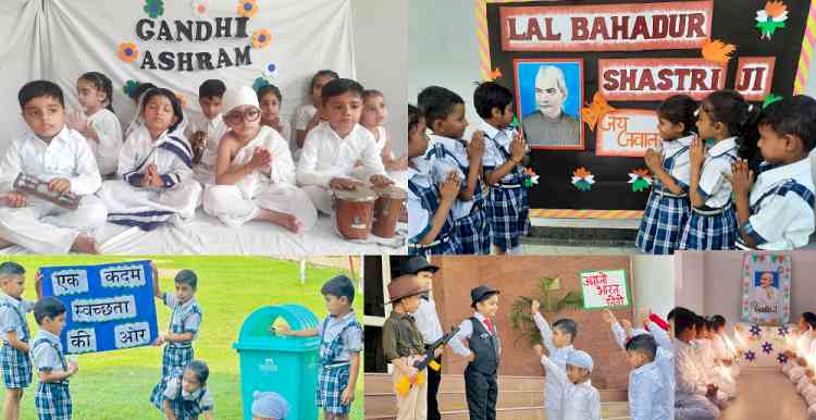 Innocent Hearts Group celebrated Gandhi Jayanti under the 'Swachhta Hi Seva' campaign