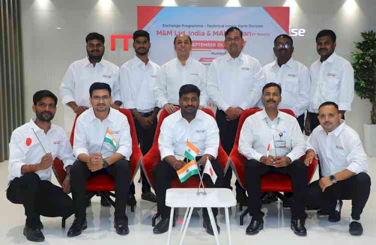 Mahindra Farm Division flags-off Inaugural Batch of Workmen to Japan, under Japan’s Technical Intern Training Program (TITP)