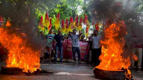 Tribal party sponsored 12-hour bandh hits normal life in Tripura’s tribal areas