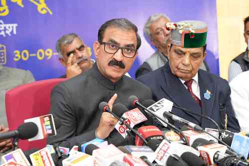 Himachal CM announces Rs 4,500 crore disaster relief package with enhanced compensation