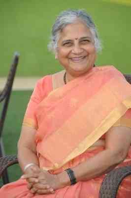 Sudha Murty, the first woman to get Global Indian Award