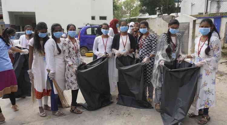 FICCI, FLO, YFLO and Govt Degree College for Women-Begumpet jointly did Shramadhaan as part of Swachhata Hi Seva initiative