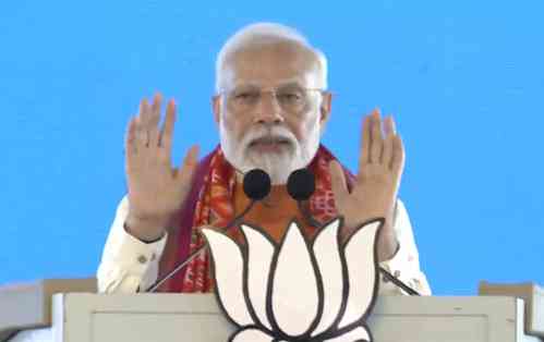 Two family-run parties stifled Telangana’s development: PM Modi