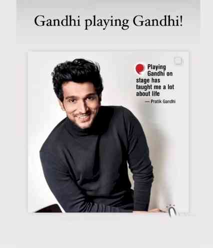 Pratik Gandhi opens up about playing Mahatma in web series ‘Gandhi’