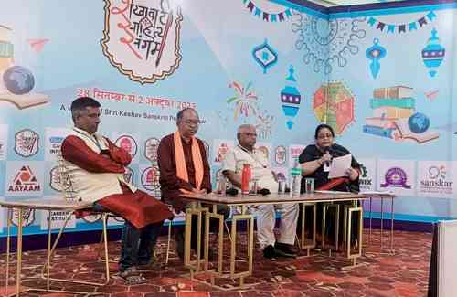 Shekhawati Sahitya Sangam concludes with discussions on students’ stress, Constitution