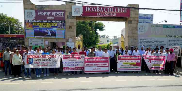 Swachhatta Diwas celebrated in Doaba College