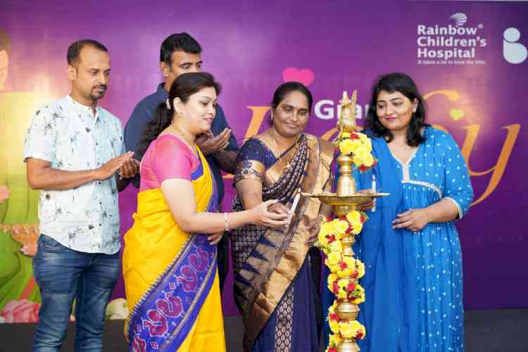 A Colorful Affair: Rainbow Children’s Hospital's Grand Baby Shower for Expectant Parents