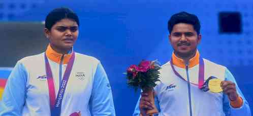 Asian Games: Jyothi, Ojas excel as India win Compound Mixed Team gold, achieve highest-ever medal haul